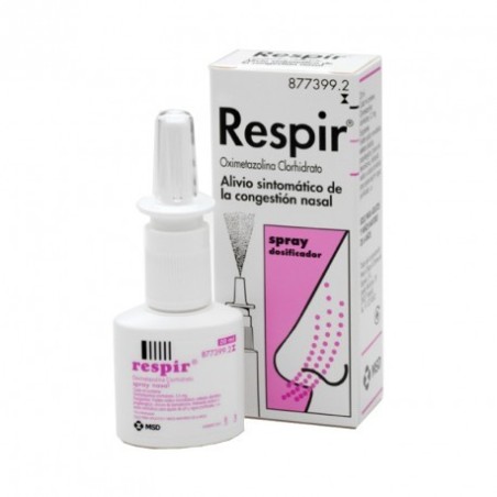 spray para la congestion nasal.