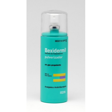 spray para el dolor e inflamacion muscular.
