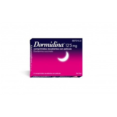 Dormidina 12,5mg 14 comrpimidos| Farmacia Tuset