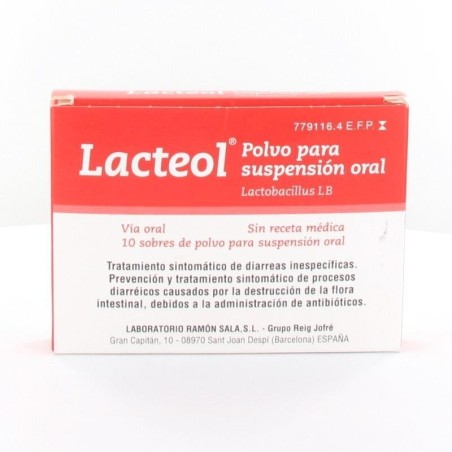 sobres para la diarrea.