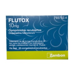 Flutox 20 comprimidos. | Farmacia Tuset