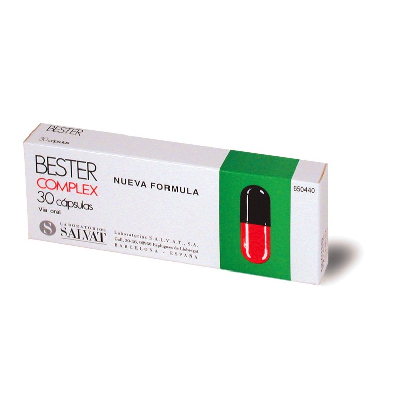 Bester complex 3 cápsulas | Farmacia Tuset