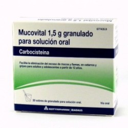 sobres para la mucosidad.