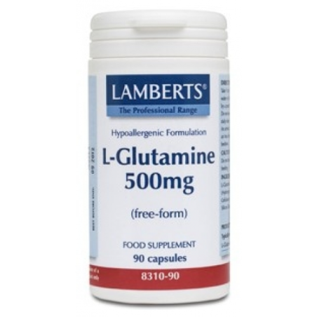 LAMBERTS L-Glutamina 500mg.90 cápsulas | Farmacia Tuset