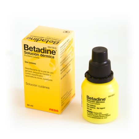 Compra BETADINE, solución antiséptica desinfectante, al mejor precio.