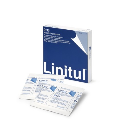 Linitul 20 Apósitos Monodosis 9 x 15 cm | Farmacia Tuset