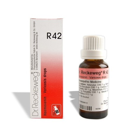 R42 Haemovenin Gotas 50ML Dr, Reckeweg | Farmacia Tuset