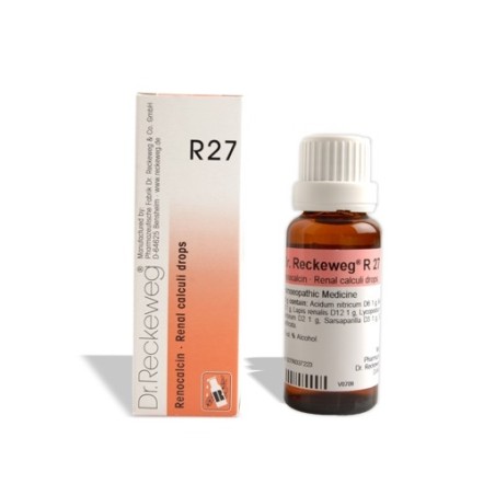 R27 Renocalcin Gotas Dr. Reckeweg | Farmacia Tuset