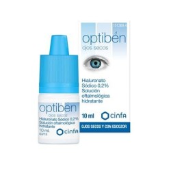 Optiben ojos secos frasco 10ml | Farmacia Tuset