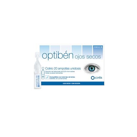 Optiben irritación Ocular (10 unidosis) | Farmacia Tuset