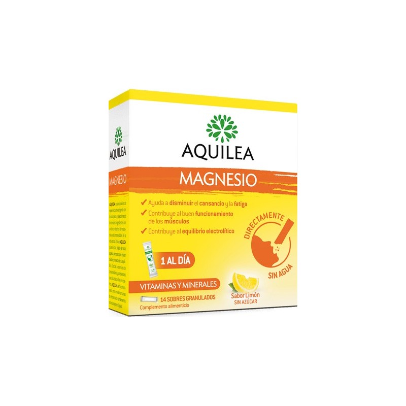 Aquilea Magnesio Granulado 14 sobres | Farmacia Tuset