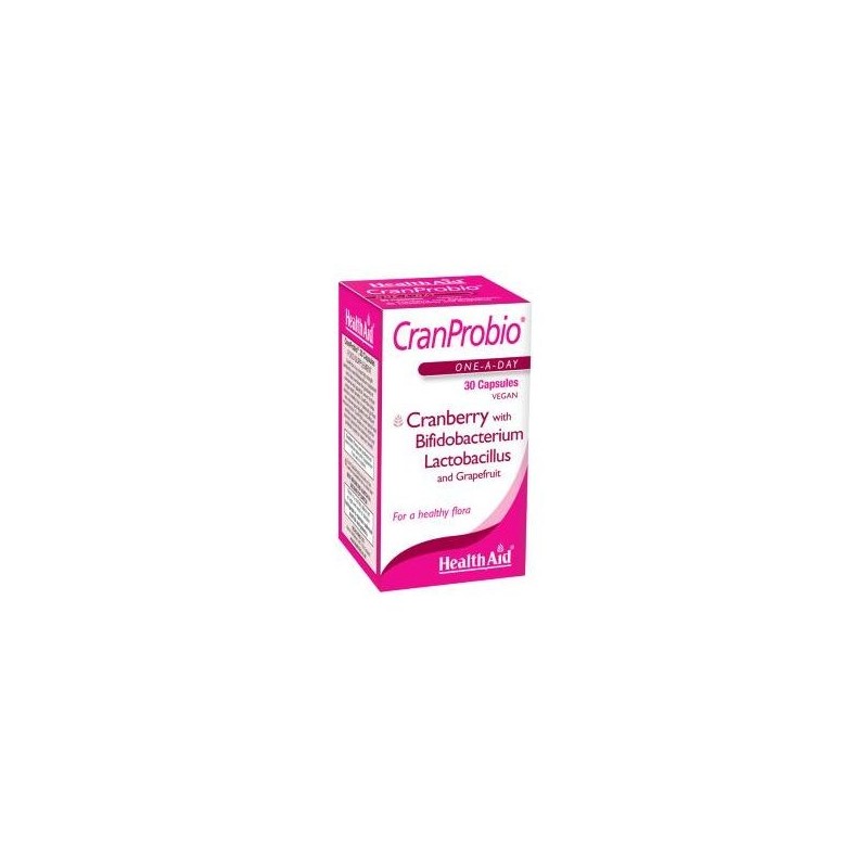 HEALTH AID CRANPROBIO 30 VEGICAPS