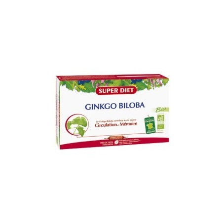 SUPERDIET GINKGOFIT BIO (20 AMPOLLAS)