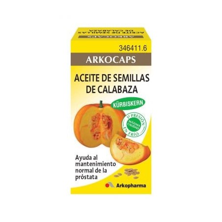 ARKOPHARMA ACEITE SEMILLAS CALABAZA (50 CAPSULAS)