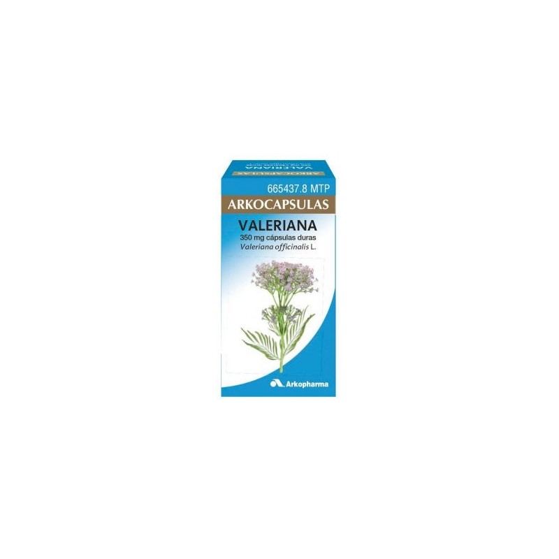 ARKOPHARMA ARKOCAPSULAS VALERIANA 350 MG 50 CAPSULAS (BAJA)