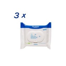 MUSTELA TRIPLO TOALLITAS CARA 75 UDS