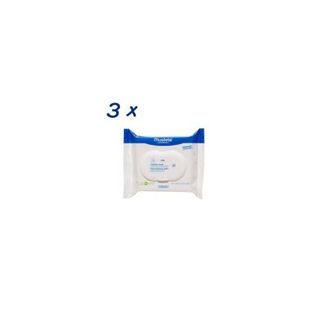 MUSTELA TRIPLO TOALLITAS CARA 75 UDS