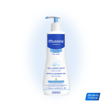 MUSTELA GEL DE BAÑO SUAVE 500 ML