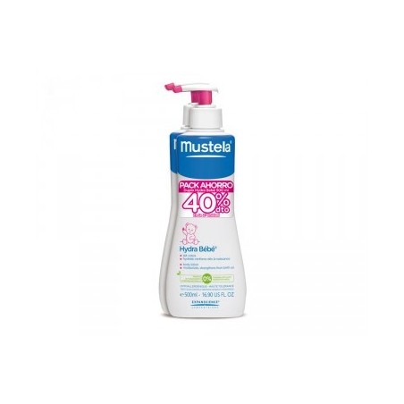 MUSTELA DUPLO HYDRA BEBE LECHE 500ML