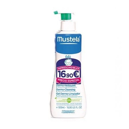 MUSTELA  GEL DE BAÑO SUAVE DUPLO 500ML