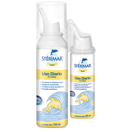 STERIMAR BEBE LIMPIEZA NASAL 50ML.