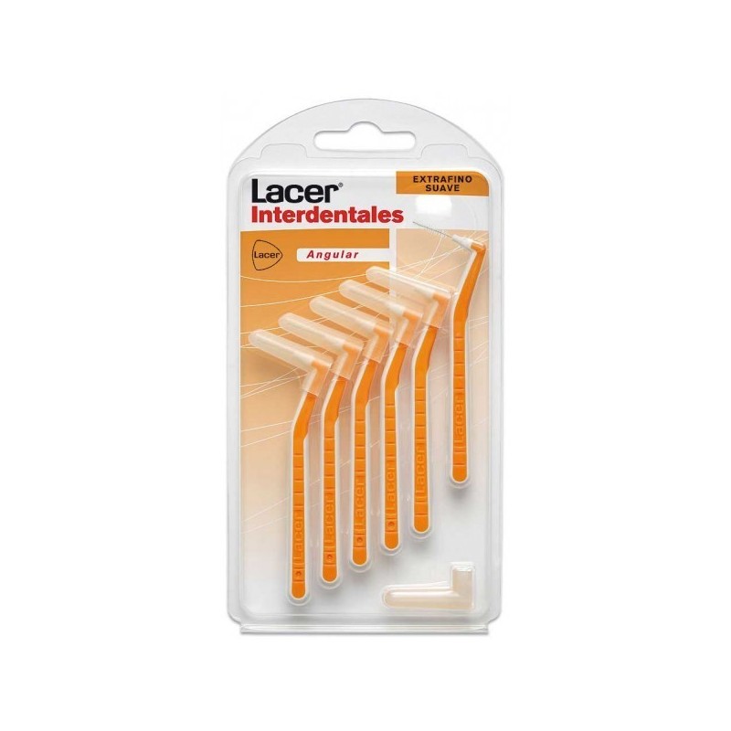 Compra LACER CEPILLO INTERDENTAL ANGULAR EXTRAFINO SUAVE mejor precio