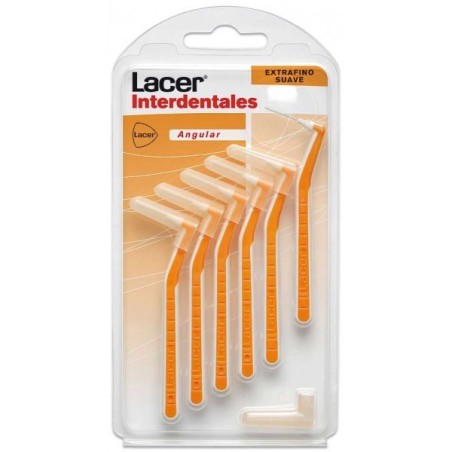 Compra LACER CEPILLO INTERDENTAL ANGULAR EXTRAFINO SUAVE mejor precio