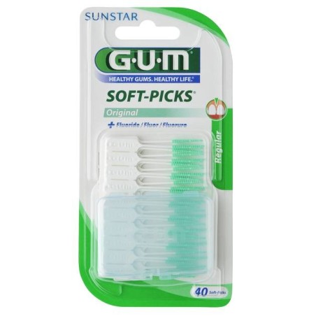 GUM SOFT PICKS INTERDENTAL REGULAR 40 UNIDADES.