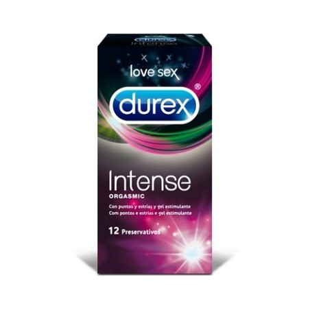 DUREX INTENSE ORGASMIC 12 UNIDADES.