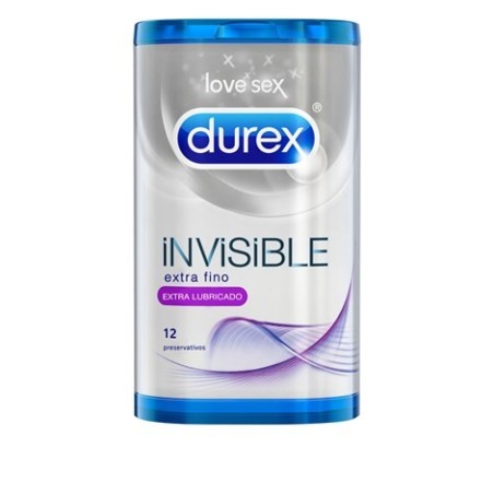 Durex Invisible Extra Lubricado 12ud | Farmacia Tuset