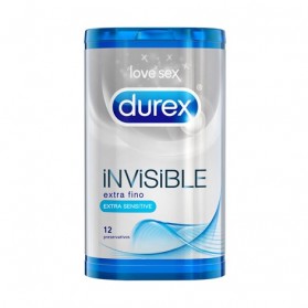 Durex Invisible Extra Sensitive 12 ud | Farmacia Tuset