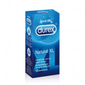 DUREX NATURAL XL 12 UNIDADES