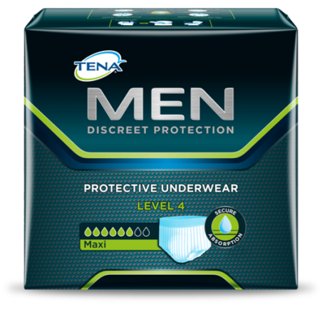 TENA MEN PROTECTIVE UNDERWEAR  LEVEL10 UNIDADES.