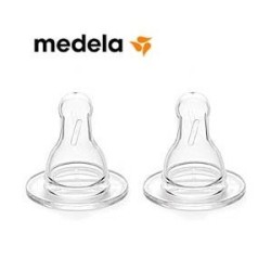 MEDELA TETINA FLUJO LENTO TALLA S 0-3 MESES.