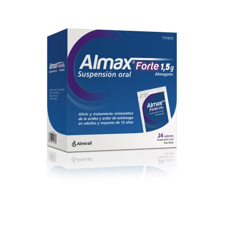 Almax Forte 1,5G 24 sobres suspension | Farmacia Tuset