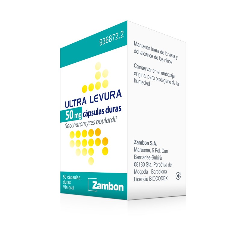 ULTRA-LEVURA 50 MG (50 CÁPSULAS)