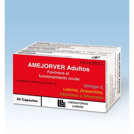 AMEJORVER ADULTOS LLORENS 30 CAPSULAS.