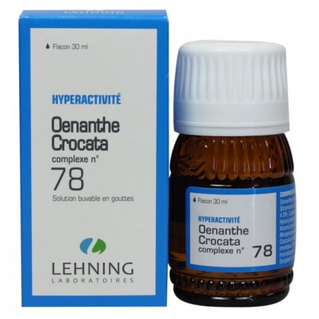 Lehning Oenanthe Crocata nº 78 (30ML)| Farmacia Tuset