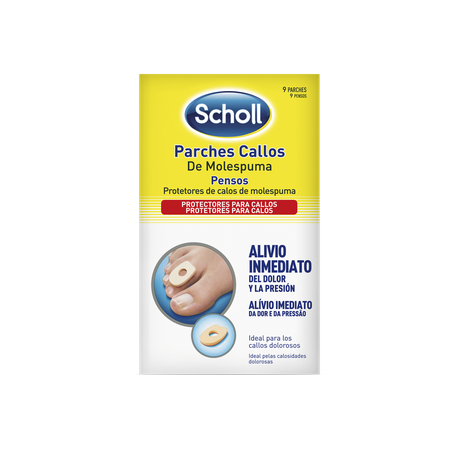 SCHOLL PARCHES PROTECTORES PARA CALLOS MOLESPUMA