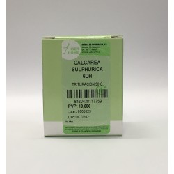 Calcarea Sulfurica 6DH trituración 50gr. Iberhome | Farmacia Tuset