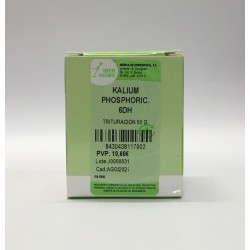 Kalium Phosphoricum 6DH Trituración 50gr.Iberhome | Farmacia Tuset