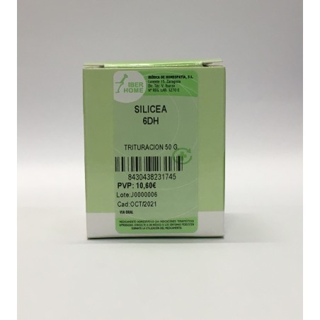 Silicea 6DH Trituración (50 gr) Iberhome | Farmacia Tuset