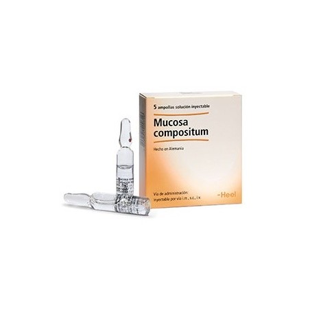 Comprar Heel Mucosa Compositum (5 ampollas) | Farmacia Tuset