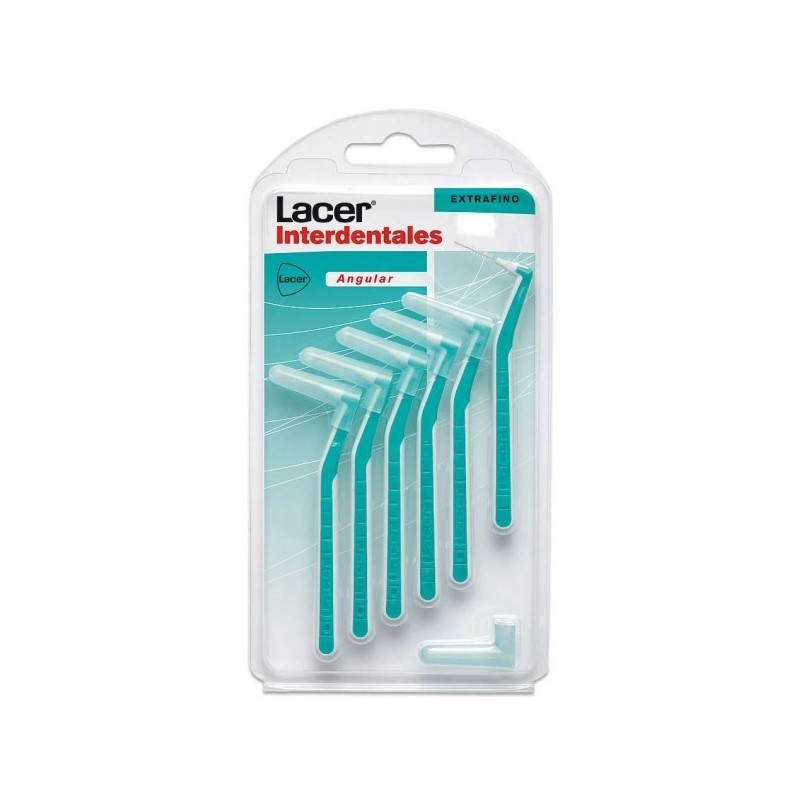 Compra LACER CEPILLO INTERDENTAL ANGULAR EXTRAFINO al mejor precio