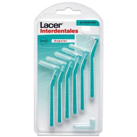 Compra LACER CEPILLO INTERDENTAL ANGULAR EXTRAFINO al mejor precio