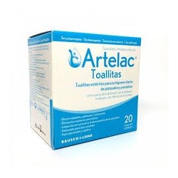 Compra ARTELAC TOALLITAS ESTÉRILES, limpieza de párpados mejor precio