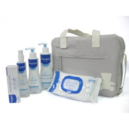 Mustela Bolsa Mis Primeros Productos Gris | Farmacia Tuset