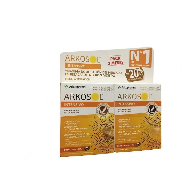 Arkosol Intensivo Pack 2 meses Arkopharma | Farmacia Tuset