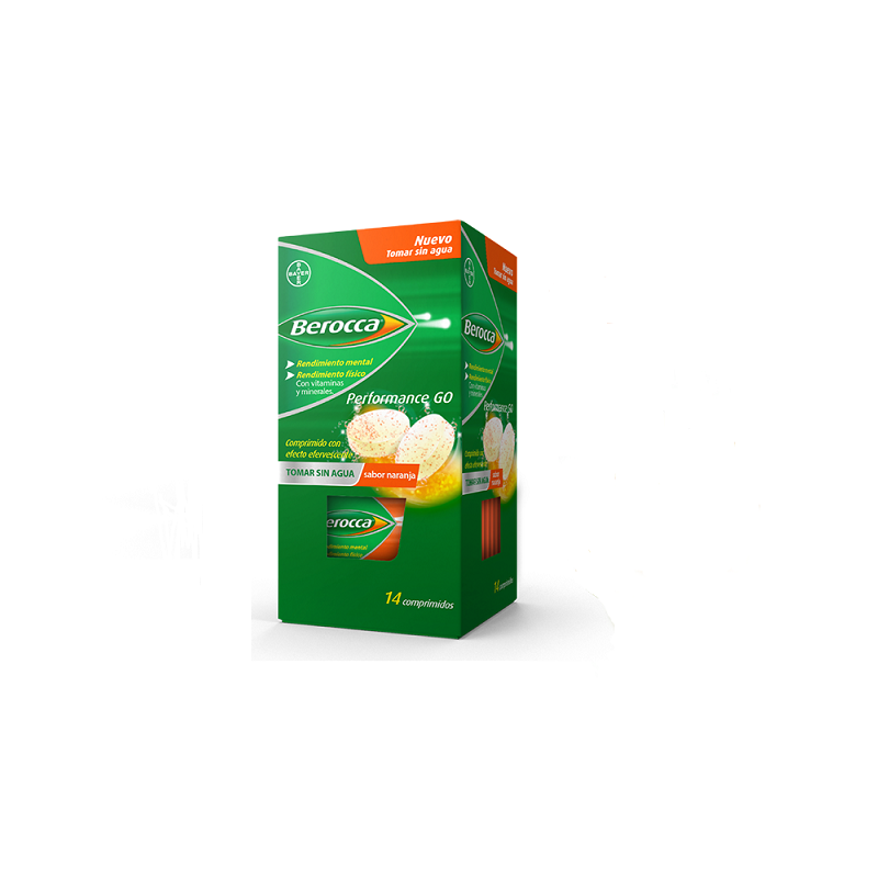 Berocca Performance GO 14 comprimidos | Farmacia Tuset