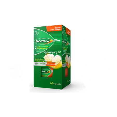 Berocca Performance GO 14 comprimidos | Farmacia Tuset